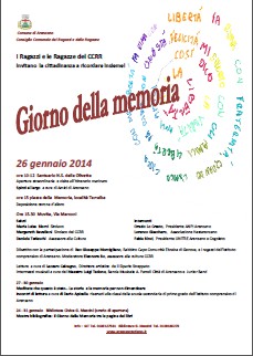 Giorno della memoria 2014